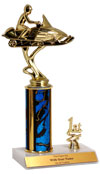 10" Snowmobile Trim Trophy