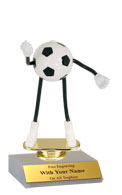 Bendable 6" Soccer Trophy