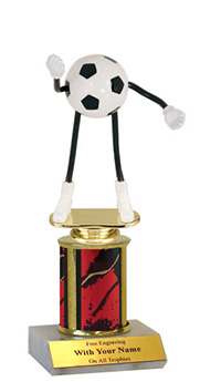 Bendable 8" Soccer Trophy