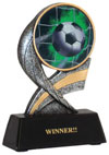 Soccer Decal Resin Award