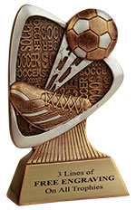 Soccer Shield Trophy