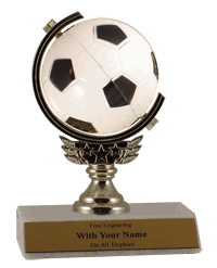 6" Deluxe Soccer Spinner