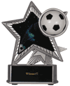 6" Soccer Motion Star Award
