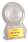 Acrylic Softball Award