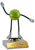 Bendable 6" Softball Trophy