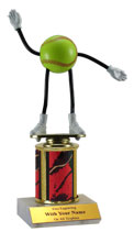 Bendable 8" Softball Trophy