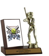 Softball Plaque Trophy