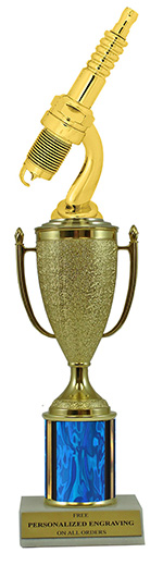 12" Spark Plug Cup Trophy
