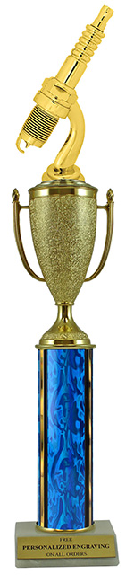 16" Spark Plug Cup Trophy