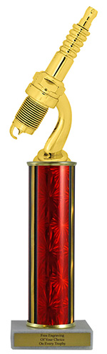12" Spark Plug Economy Trophy
