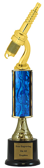 13" Spark Plug Pedestal Trophy