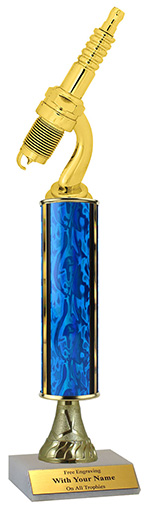 14" Excalibur Spark Plug Trophy
