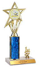 11" Spelling Bee Insert Star Trim Trophy