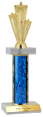 12" Star Performer Double Marble Trophy