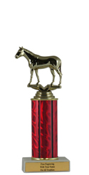 9" Thoroughbred Horse Economy Trophy