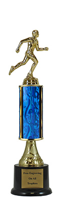 13" Track Pedestal Trophy