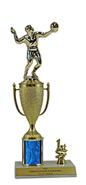 12" Volleyball Cup Trim Trophy