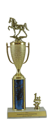 13" Tennessee Walker Horse Cup Trim Trophy