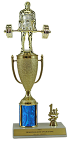 12" Weightlifting Cup Trim Trophy
