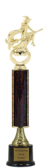 15" Witch Pedestal Trophy