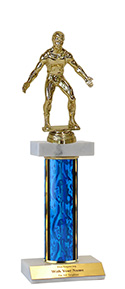 12" Wrestling Double Marble Trophy