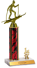 12" Cross Country Skiing Trim Trophy