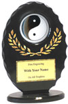 6" Oval Karate Award