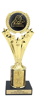 8" Charleston Music Trophy