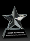 3-D Crystal Star Award