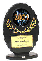 6" Oval Year 2021 Award