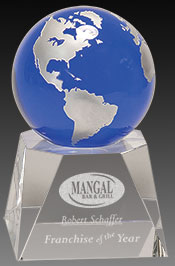Crystal Blue Globe Award