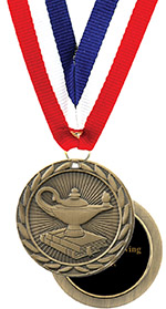 Economy Engraved Academic Medal