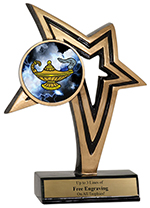 7" Academic Star Resin Award