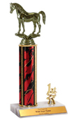 11" Arabian Horse Trim Trophy