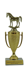 9" Arabian Horse Cup Trophy