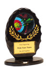 5" Oval Archery Award
