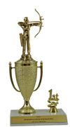 10" Archery Cup Trim Trophy