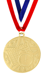 Perfect Attendance Star Medal