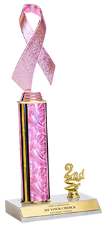 12" Pink Awareness Trim Trophy