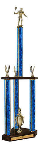 37" Badminton Trophy