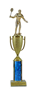 14" Badminton Cup Trophy