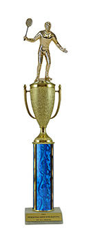 16" Badminton Cup Trophy