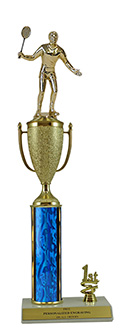 16" Badminton Cup Trim Trophy