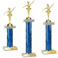 Ballet Double Marble Trophies