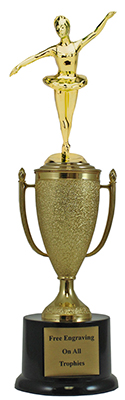 12" Ballet Cup Pedestal Trophy