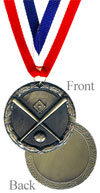 Antique Gold Baseball Medal