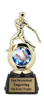Baseball Lightning Trophy