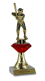 Baseball Jewel Trophy