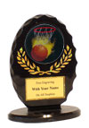 5" Oval Basketball Award