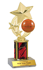 7" Basketball Spinner Trophy